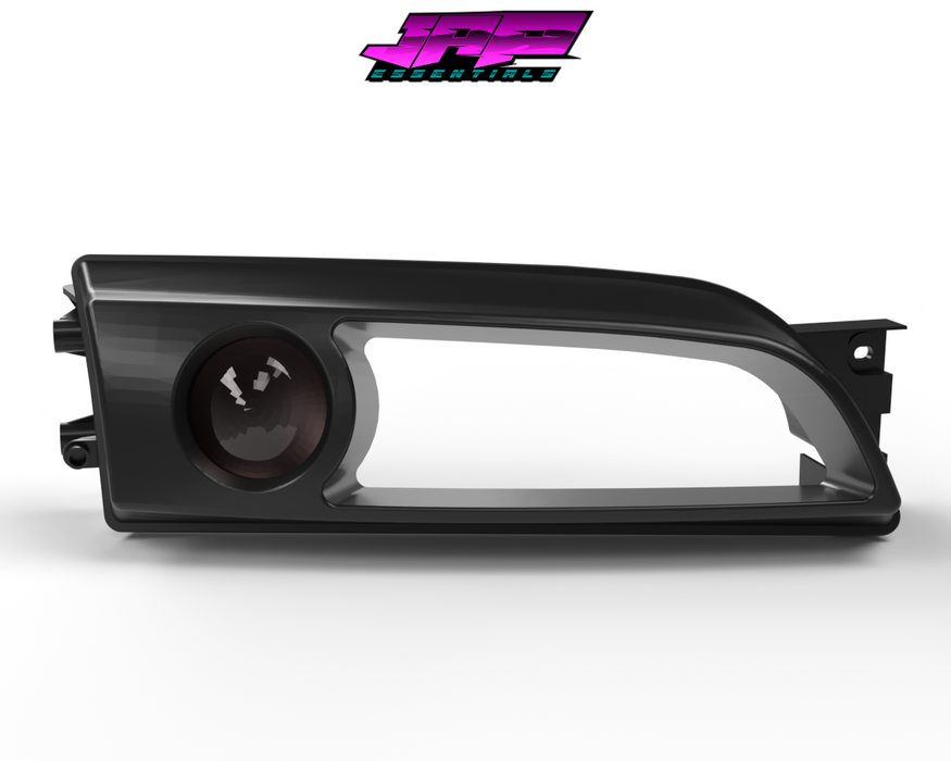 Ducted Headlight to suit a Nissan Silva S14 and 240sx Series 1 to increase air flow for racing and is a direct replacement of original OEM headlight. No Modifications needed. These include a 2.5 inch LED Projector.