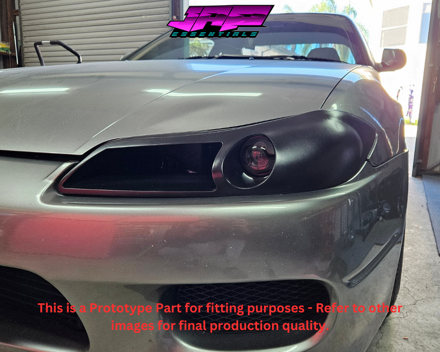 Ducted Headlight to suit a Nissan Silva S15 and 200sx to increase air flow for racing and is a direct replacement of original OEM headlight. No Modifications needed. These include a 2.5 inch LED Projector.