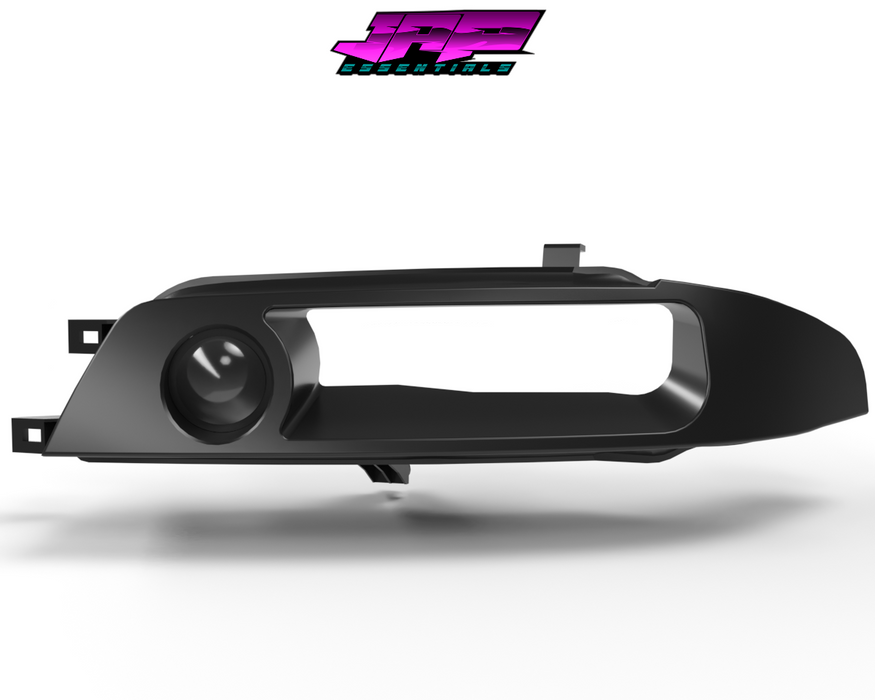 Ducted Headlight to suit a Nissan Skyline R33 GTR and GTST Series 2 to increase air flow for racing and is a direct replacement of original OEM headlight. No Modifications needed. These include a 2.5 inch LED Projector.