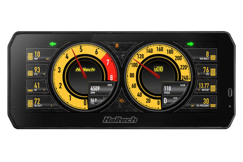 Haltech uC-10 Dash & Nissan Skyline R34 Cluster Mount